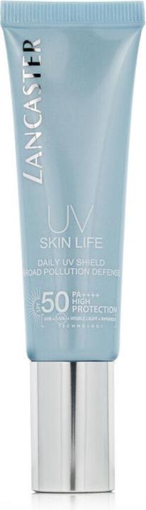 Actual product image Lancaster Skin Life Daily UV Shield Broad Pollution Defence SPF50 (Sun cream face, SPF 50, 30 ml)