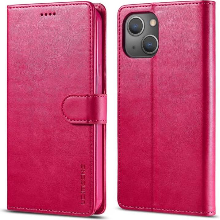 Actual product image LC.Imeeke iPhone 7 / 8 / SE 2020 / SE 2022 - Wallet case with 3 card slots & magnetic fastener, pin (Apple iPhone 8, Apple iPhone 7)