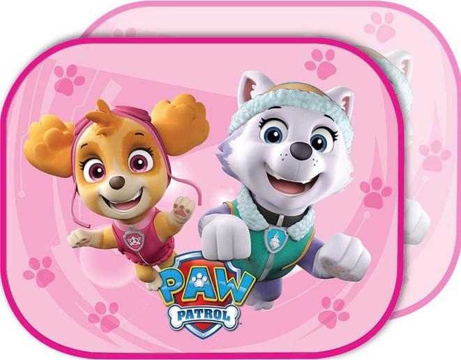 Actual product image Disney Paw Patrol - Car sun protection - pink - 2 pieces