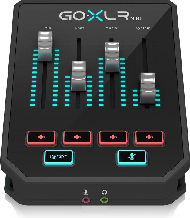 Image du produit TC Helicon GoXLR Mini, Mixer & USB Audio Interface (USB, Jack 3.5mm)