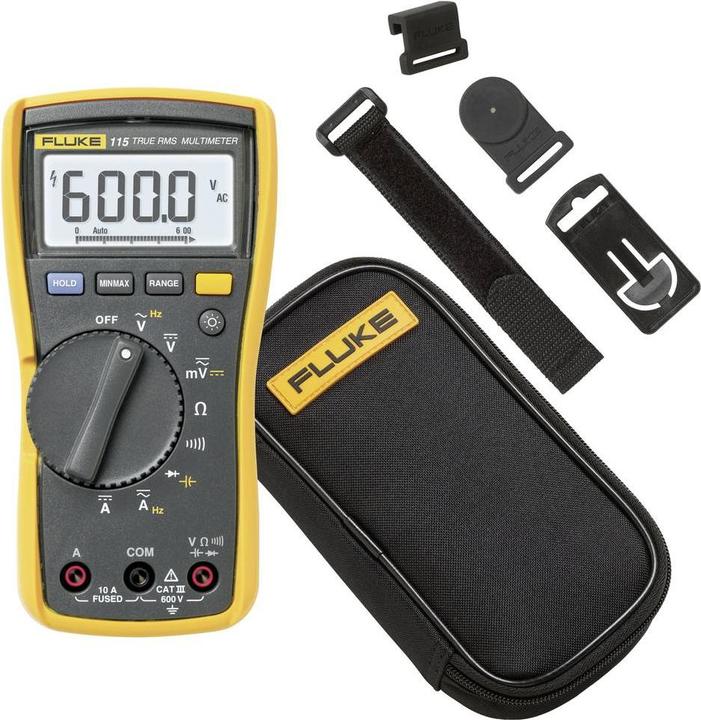 Produktbild Beha Amprobe 115/C50/TPAK Hand-Multimeter digital CAT III 600 V Anzeige (Counts): 600 (CAT III 600V)