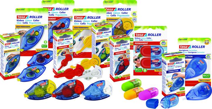 Actual product image tesa Mini glue roller permanent