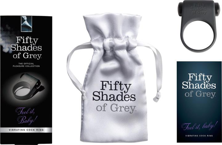 Image du produit Fifty Shades of Grey Feel it Vibrating Cock Ring (6.40 cm)
