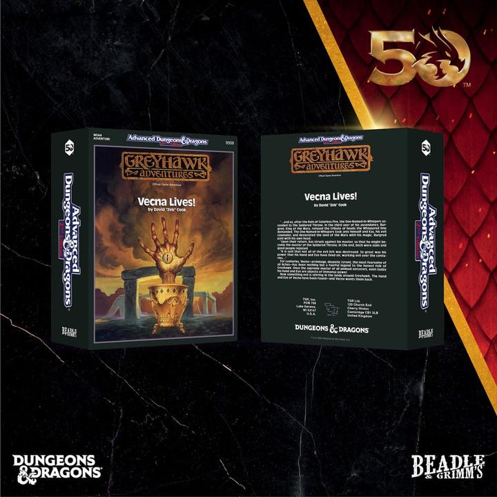 Produktbild Beadle & Grimm´s Dungeaons & Dragons Classic Module Würfel Set Vecna Lives (7)
