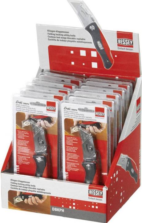 Produktbild Bessey Klingen-Klappmesser mit Aluminiumgriff DBKAH-EU (Cutter)