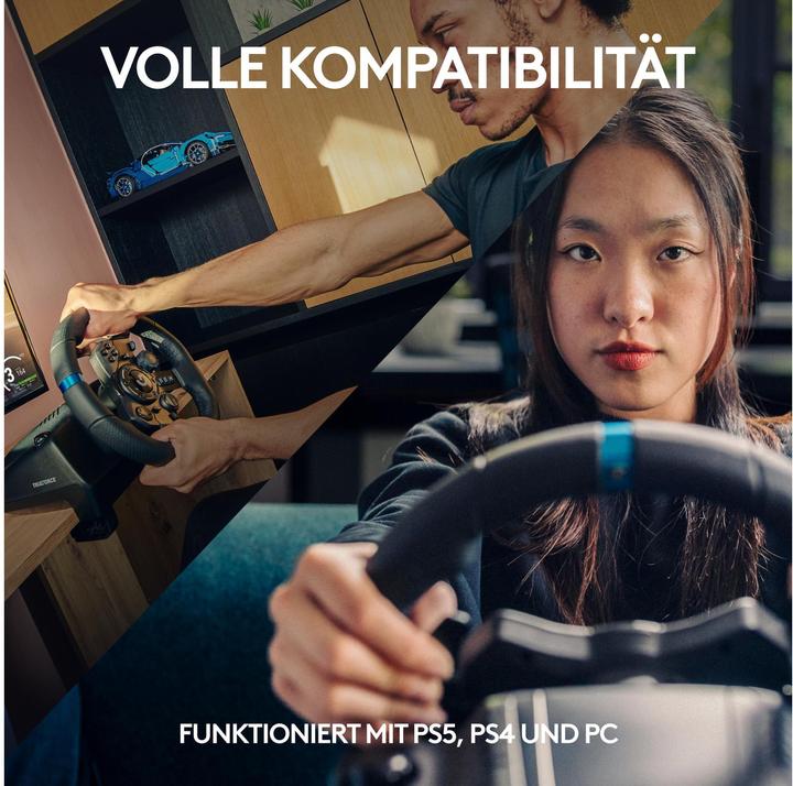 Actual product image Logitech G G923 Trueforce for PC and PlayStation (PS4, PC, PS5)