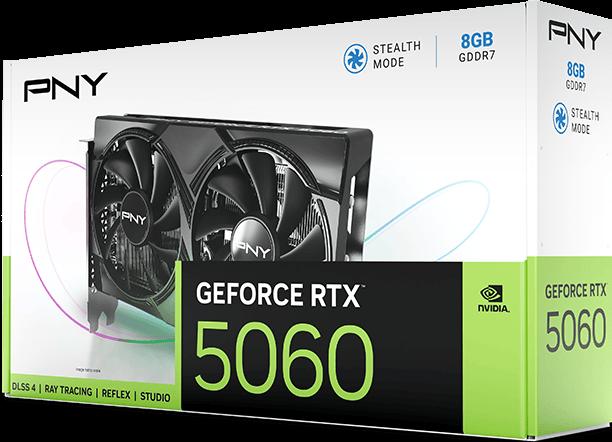 Immagine prodotto PNY GeForce RTX 5060 8GB (8.19 GB)