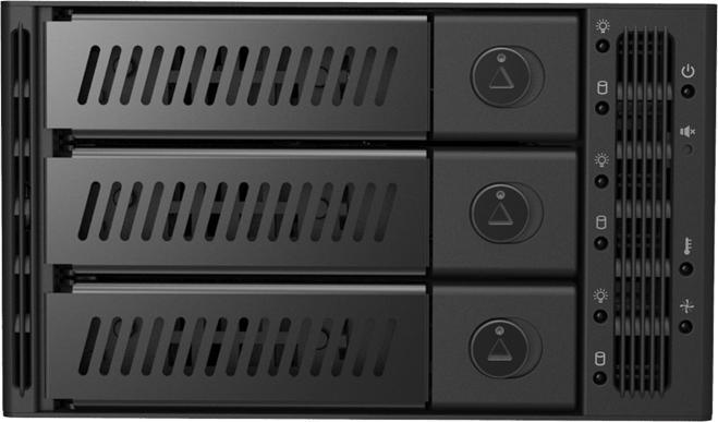 Image du produit Chieftec CMR-2131SAS - Boîtier pour lecteur de stockage - 2,5" / 3,5" partagé (6,4