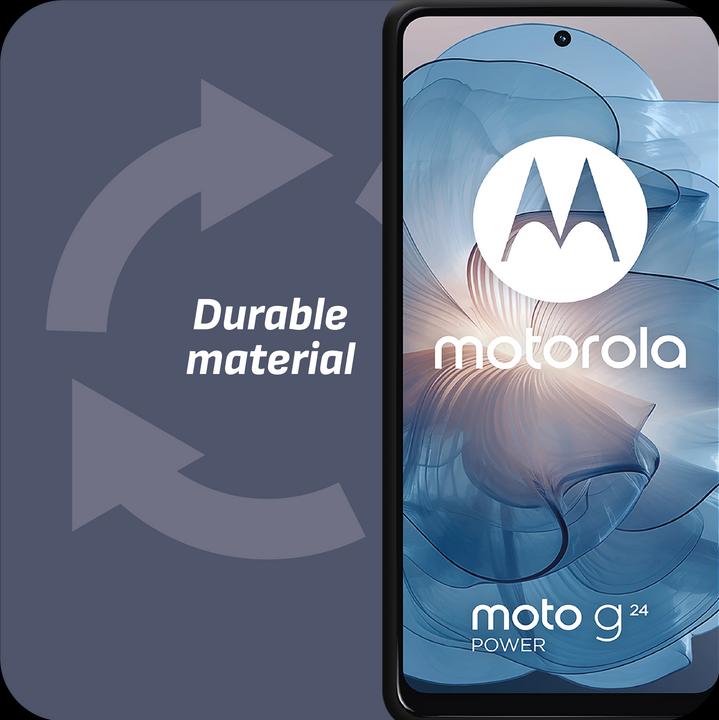 Actual product image Cazy Soft TPU protective cover (Motorola Moto G04, Motorola Moto G24 Power, Motorola Moto G24)