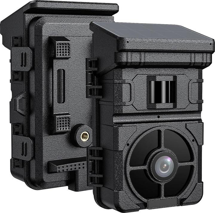 Produktbild VisorTech Full-HD-Wildkamera mit Solarpanel