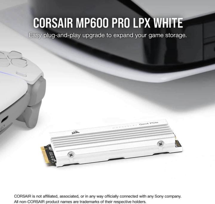 Image du produit Corsair MP600 PRO LPX (1000 Go, M.2 2280)