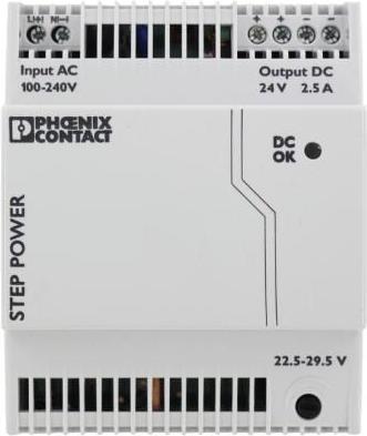 Actual product image Phoenix Contact DIN-rail power supply unit (DIN-rail