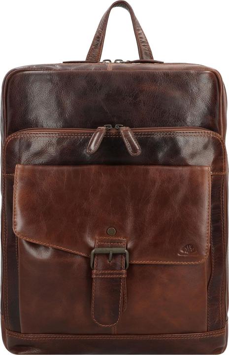 Produktbild Greenburry Rugged Rucksack Leder 39 cm Laptopfach (15 l)