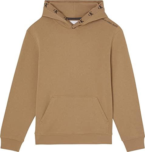 Actual product image Calvin Klein Jeans LOGO JACQUARD HOODIE, black(black), size XL (XL)