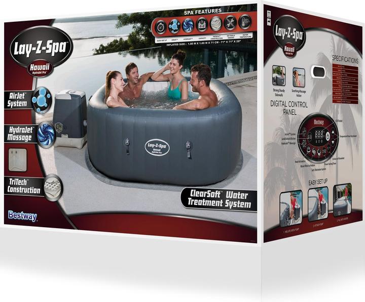 Produktbild Bestway Lay-Z-Spa Hawaii HydroJet Pro (4 Pers.)