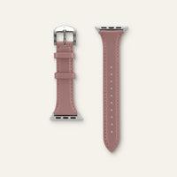Produktbild Spigen Kajuk Apple Watch Leather Strap 4/5/6/7/8 / SE 40/41 mm Pink (40 mm, 41 mm, Vollnarbenleder und Polyurethan)