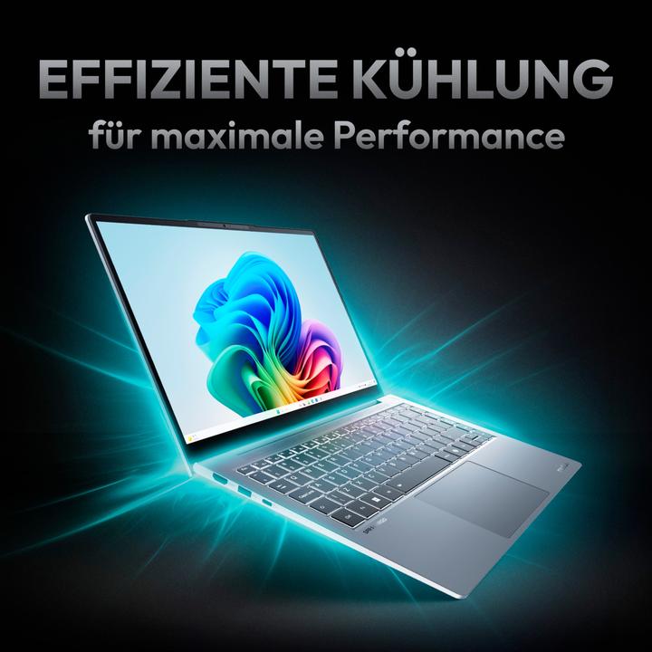 Image du produit Medion SPRCHRGD14 S1 ELITE 62637 - 14" 2,8K, Snapdragon X Elite X1E-78-100, 16GB RAM, 512GB SSD, Win (14", Snapdragon X Elite X1E-78-100, 16.38 Go, 512 Go)