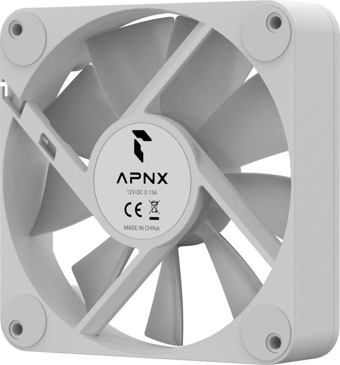 Image du produit APNX FP1-120 Ventilateur PWM, ARGB - 120mm, blanc (120 mm)