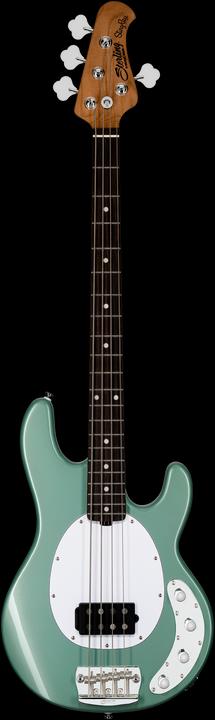 Produktbild Bassgitarre, StingRay RAY34, Dorado Green (E-Bass)