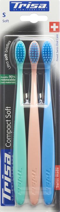 Actual product image Trisa Compact Soft Trio (Soft, 1 x)