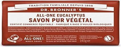 Immagine prodotto Dr. Bronner's Sapone Naturale All-One Eucalipto 140g