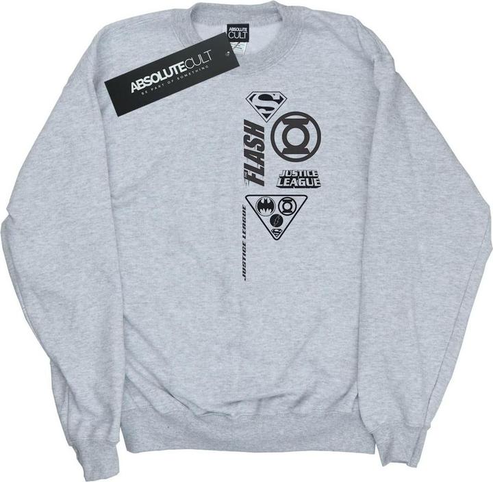 Produktbild Justice League Chest Icons Sweatshirt Jungen (116)