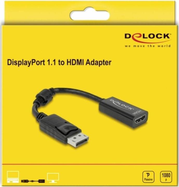 Produktbild Delock DP zu (HDMI, 12 cm)