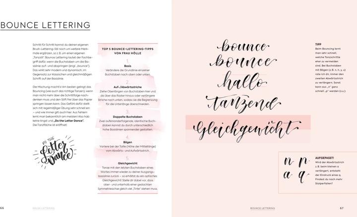 Produktbild Handlettering Alphabete (Deutsch, Tanja Cappell, 2017)