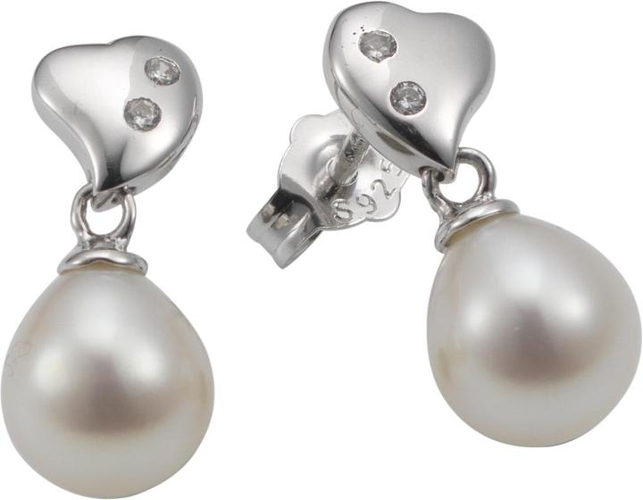 Adriana la mia Perla Ohrstecker (Silber)