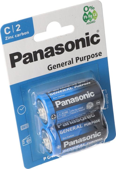 Immagine prodotto Panasonic Batteria generica Baby C LR14 (2 pz.) (2 pz., R14)