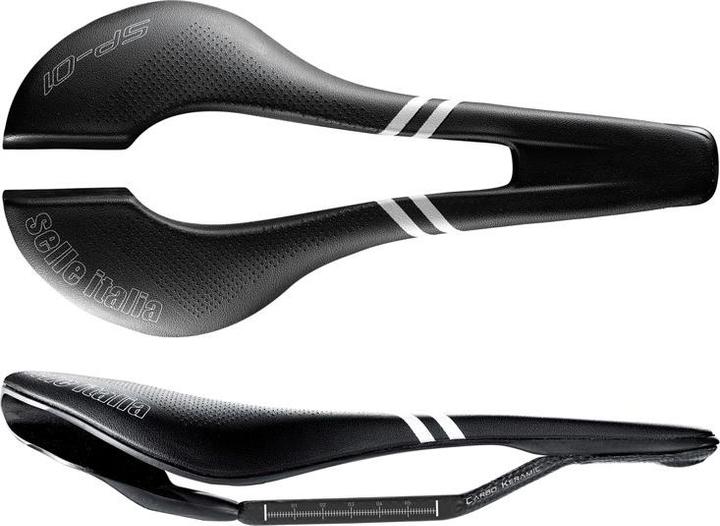 Actual product image Selle Italia SP01 Kit Carbonio Superflow Saddle