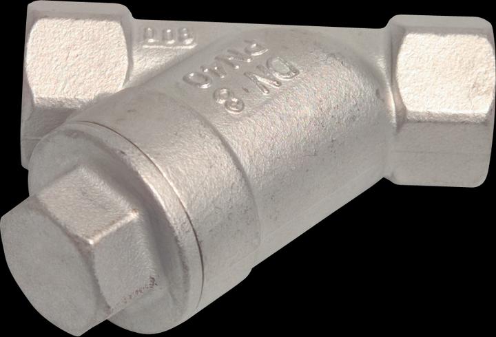 Produktbild Profec Schmutzfänger Edelstahl 316 1/2" Innengewinde 16bar 1000micron Edelstahl 316