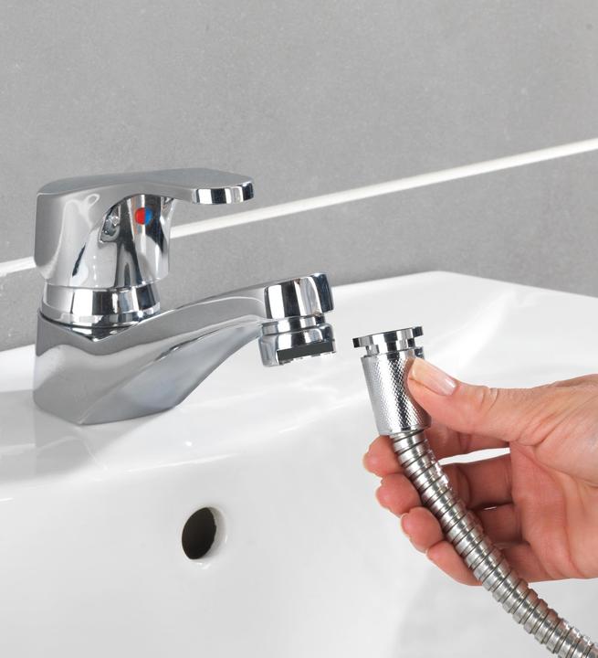 Produktbild Wenko Waschbeckendusche (1 Strahlarten)