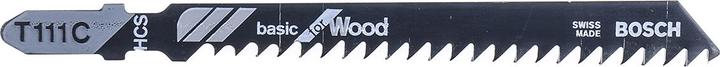 Bosch Professional Zubehör Stichsägeblatt T 111 C Basic for Wood