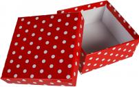Immagine prodotto Ootb Scatola regalo a pois rossi (Carta da regalo, 8 x)