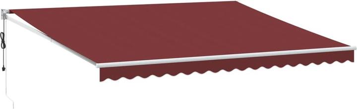 Image du produit VidaXL Store banne Store solaire automatique Bourgogne rouge 450x300cm (4.50 m)