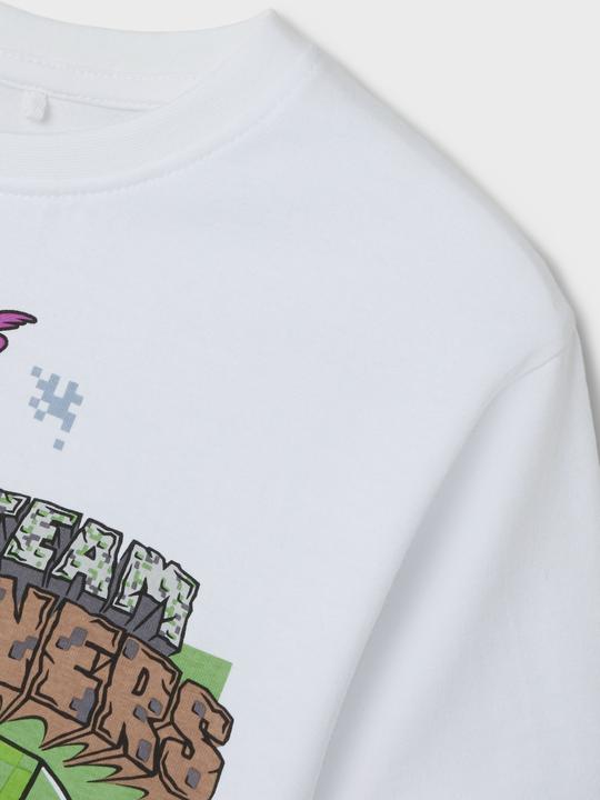 Produktbild Name it Nkmjahi Minecraft Nreg Ss Top Noos Bfu (158)
