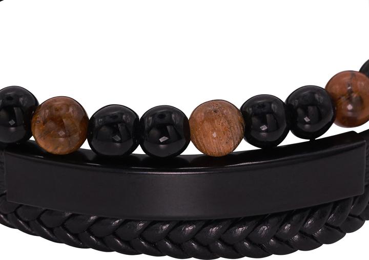 Heideman Justus schwarz farben (23 cm, 100% Leder)