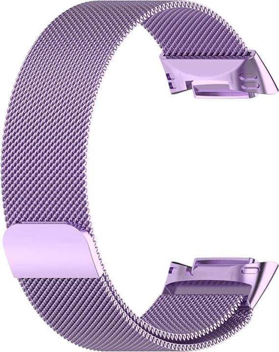Actual product image Cover-Discount Fitbit Charge 6 - Magnetic replacement strap Milanese (Stainless steel)