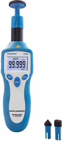 Produktbild Peaktech Drehzahlmessgerät 2.5...99999 U/min 0.1 U/min ±0.05% ( 2795)