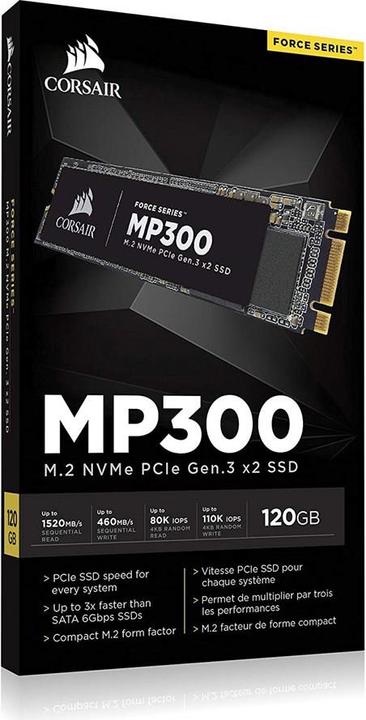 Produktbild Corsair Force MP300 (120 GB, M.2)