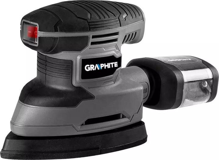 Graphite Schleifmaschine Silingschleifmaschine (Delta 180W Schleifmaschine, Füsse 140 x 140 x 80 mm) (Deltaschleifer, 180 W)