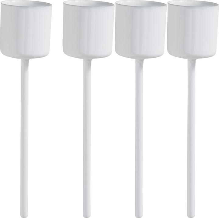 Image du produit VBS Bougeoir avec pique pour bougies tige, Ø env. 2,4 cm, H env. 10,5 cm, 4 pièces