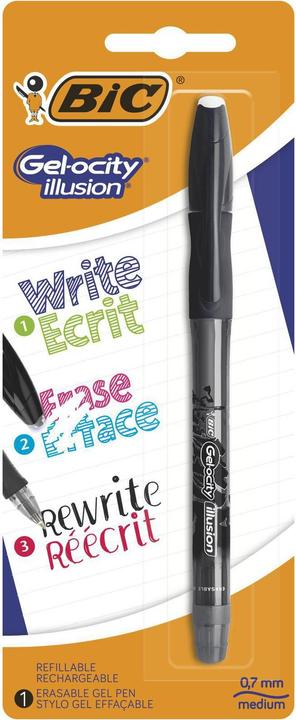 Produktbild Bic Gel-ocity illusion Gel-Roller (Black)