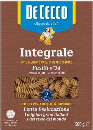Immagine prodotto De Cecco Fusilli Integrali (500 g)