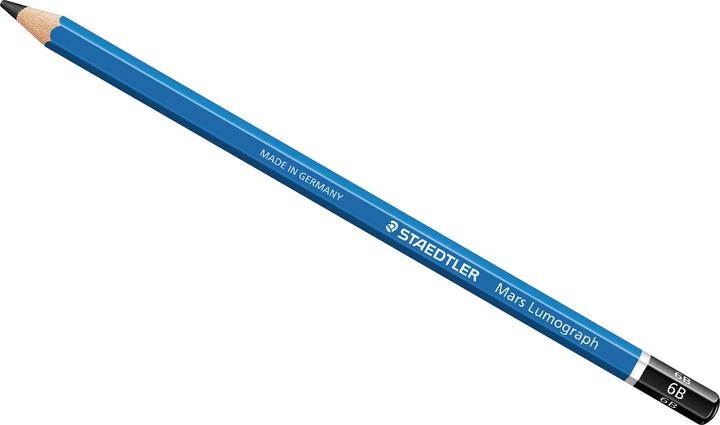 Actual product image Staedtler Pencil Mars Lumograph 100 (2 mm, 6B, 1 x)
