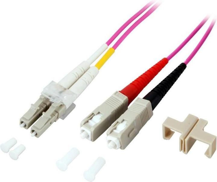 Image du produit EFB Elektronik LC/SC 50/125µ, OM4, LSZH (CAT6, 20 m)