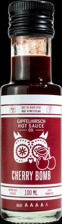 Produktbild Gipfelhirsch Cherry Bomb - Die Kirsch Ahornsirup Hotsauce (230 g)