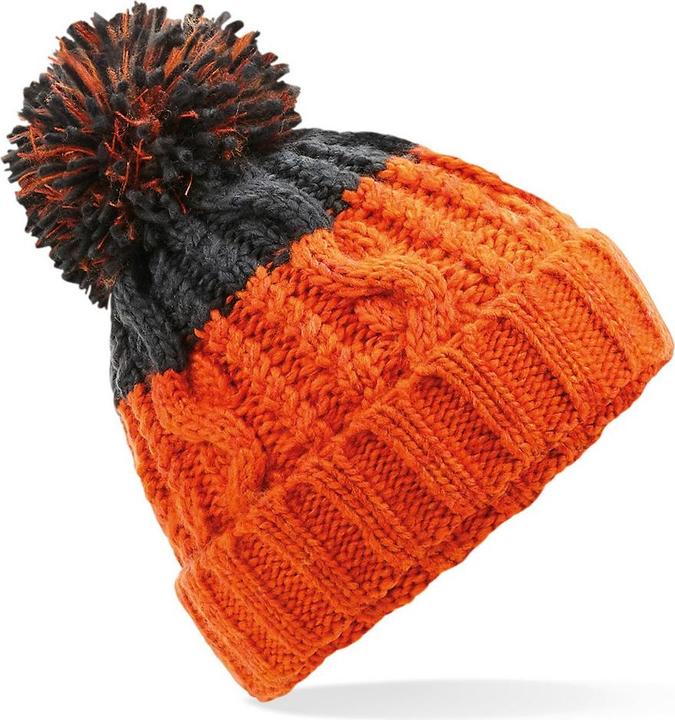 Orange/grau