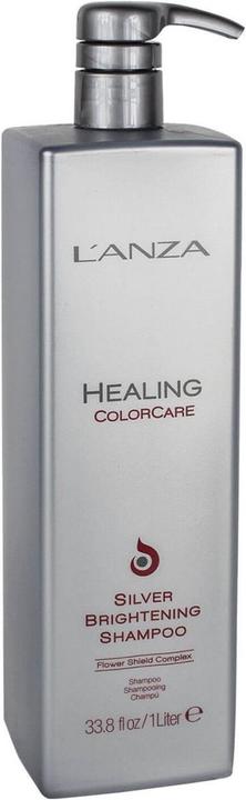 Produktbild L'Anza Healing Colorcare - Silver Brightening Shampoo (1000 ml, Flüssiges Shampoo)